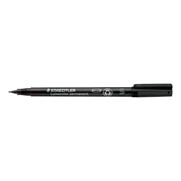 Staedtler 313 Lumocolor Permanent Marker Pen 0.4mm Superfine Black