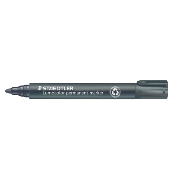 Staedtler 352 Lumocolor Permanent Marker Pen 2.0mm Bullet Black